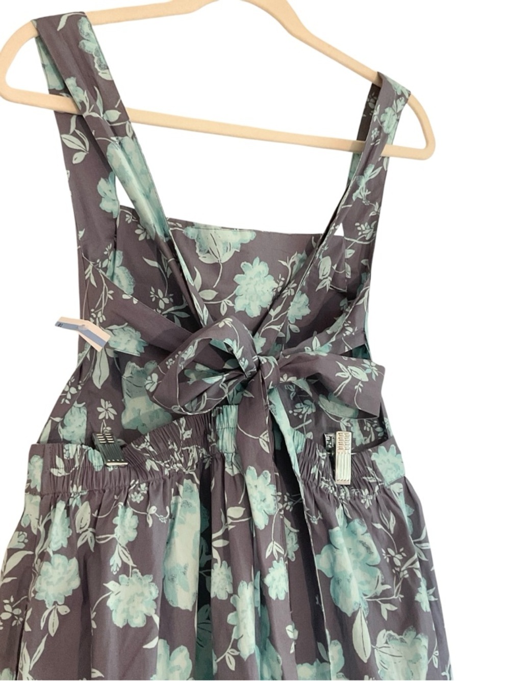 Free People Blue Floral Mini Dress - Picture 10 of 11